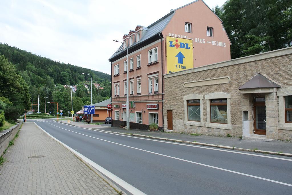 Penzion Haus Regrus Jáchymov Exterior foto